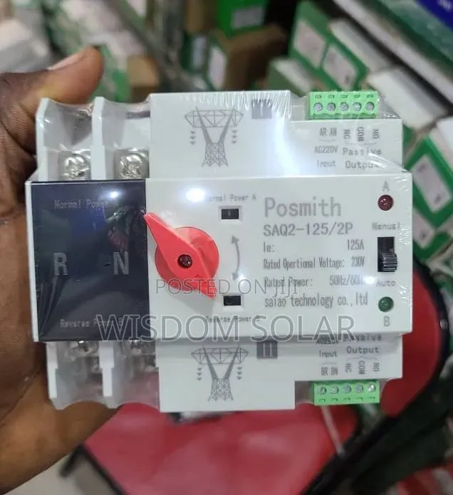 Posmith Automatic Changeover 125Ah 2p