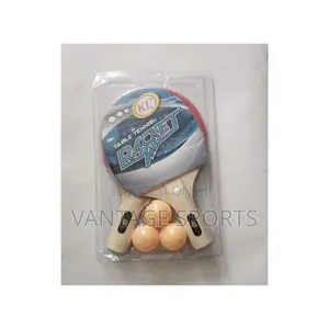 2 Player Table Tennis Bats / Rackets + 3 Balls | Free Delivery