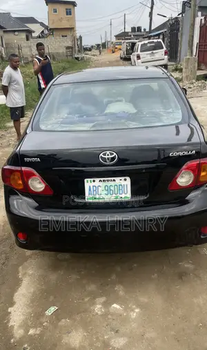 Toyota Corolla 1.8 Exclusive Automatic 2009 Black