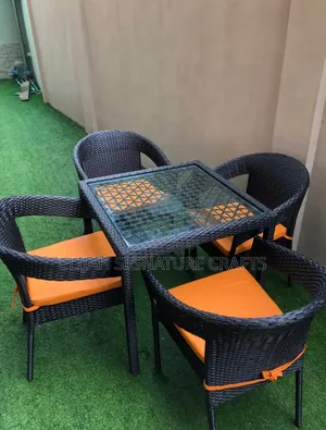 Rattan C Chair for Indoor Outdoor Use