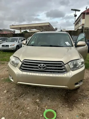Toyota Highlander 4x4 2008 Gold
