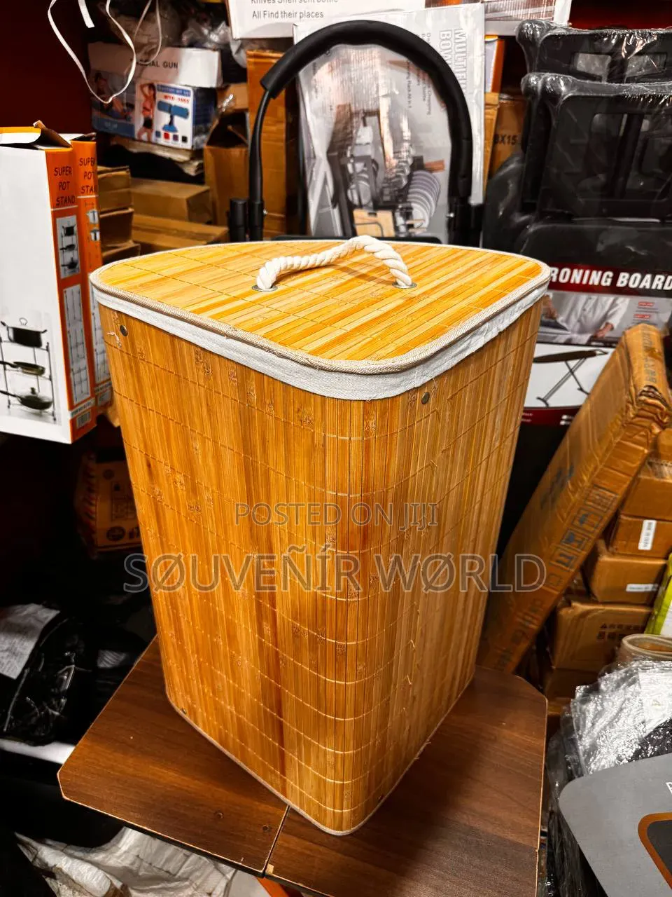 Premium Bamboo Laundry Bag