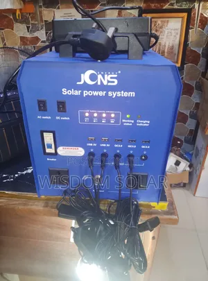 JCNS Solar Generator 1800w With 3800w Solar Panel 3pic