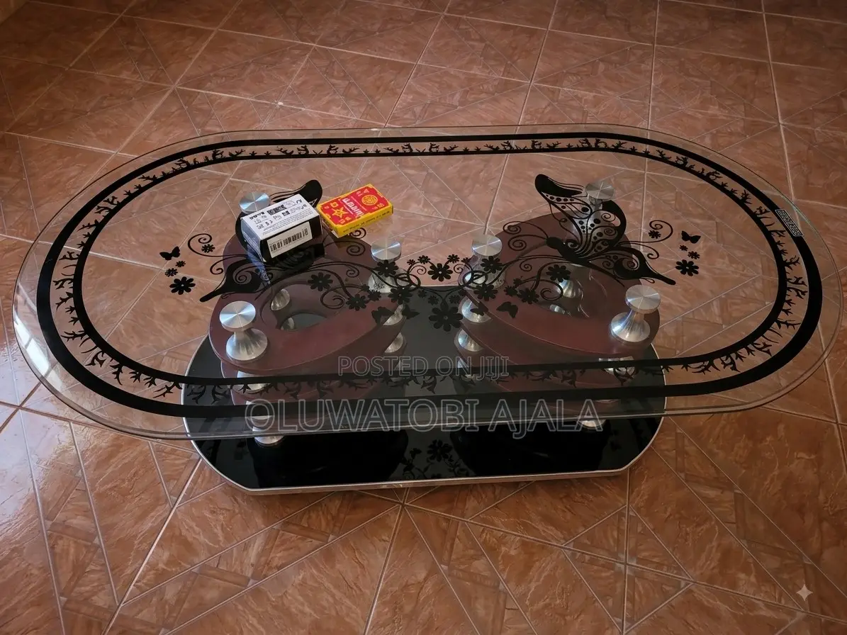 Stylish Tempered Glass Center Table