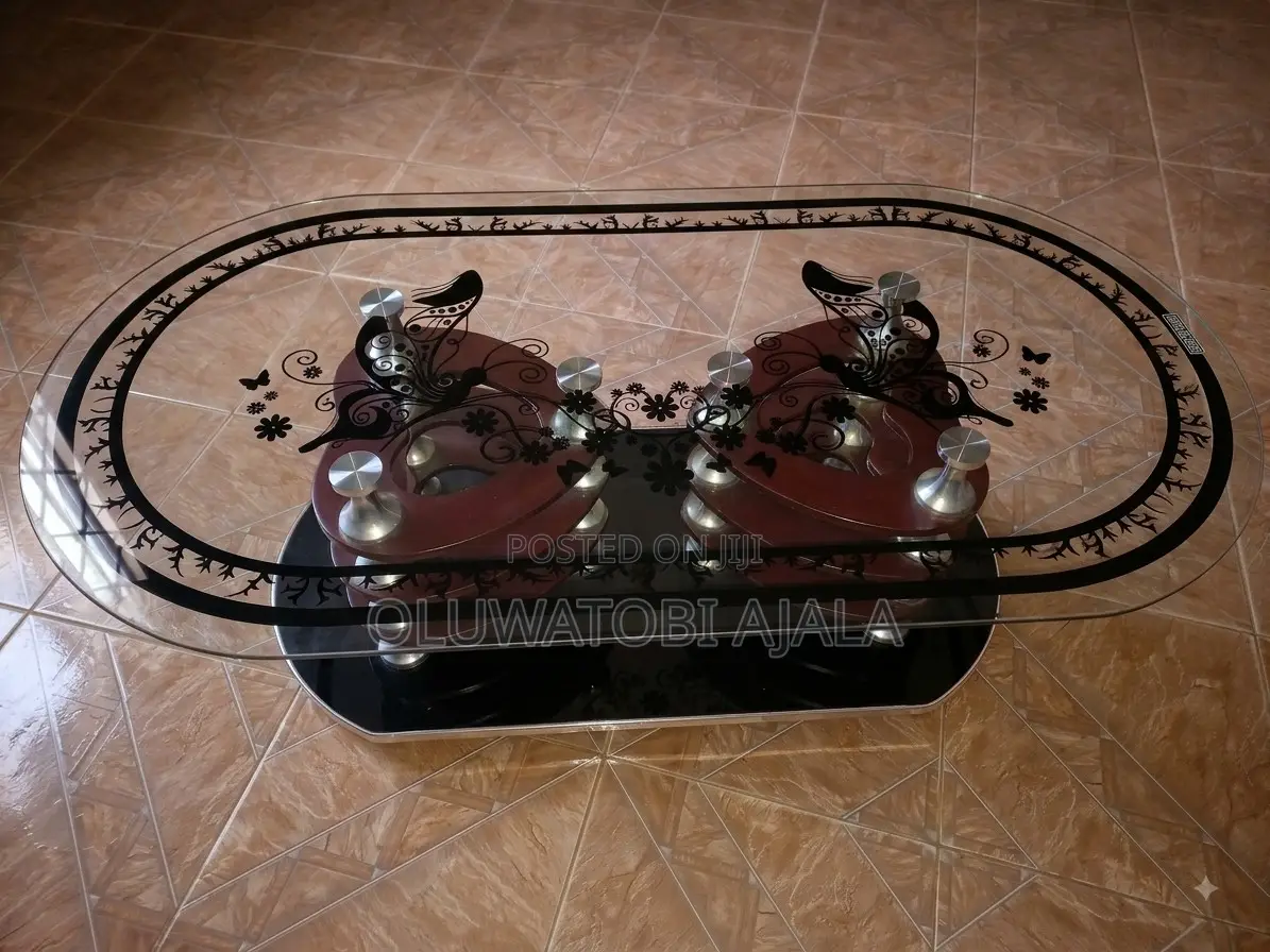 Stylish Tempered Glass Center Table