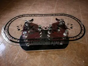 Stylish Tempered Glass Center Table