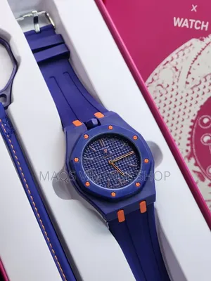 AP X Swatch Rubber Strap Watch