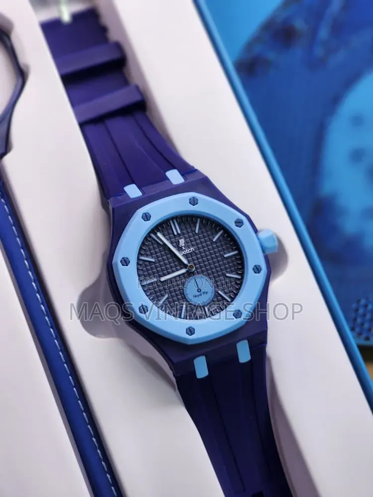 AP X Swatch Rubber Strap Watch