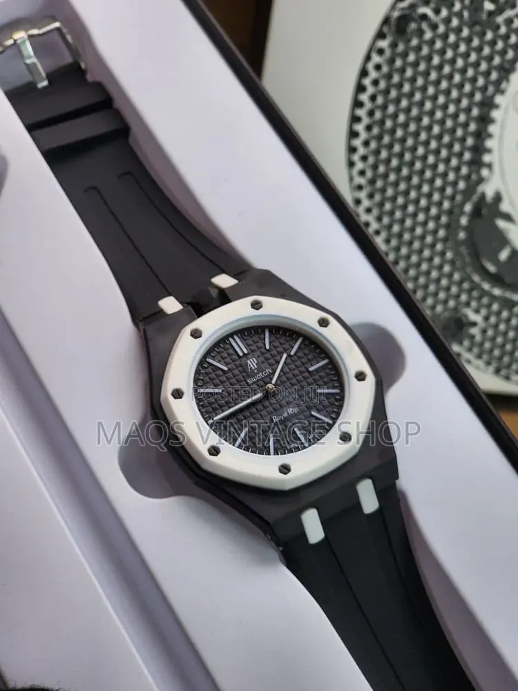 AP X Swatch Rubber Strap Watch