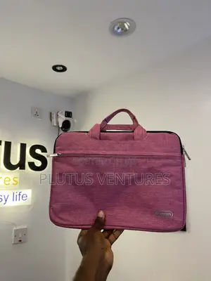Pink Laptop Bag With Hand