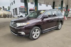 Toyota Highlander Limited 2012 Burgundy