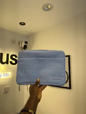 Sleek Pastel Blue Mosiso Protective Laptop Bag