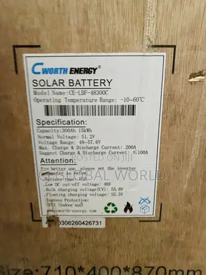 15kwh Cworth Lithium Battery