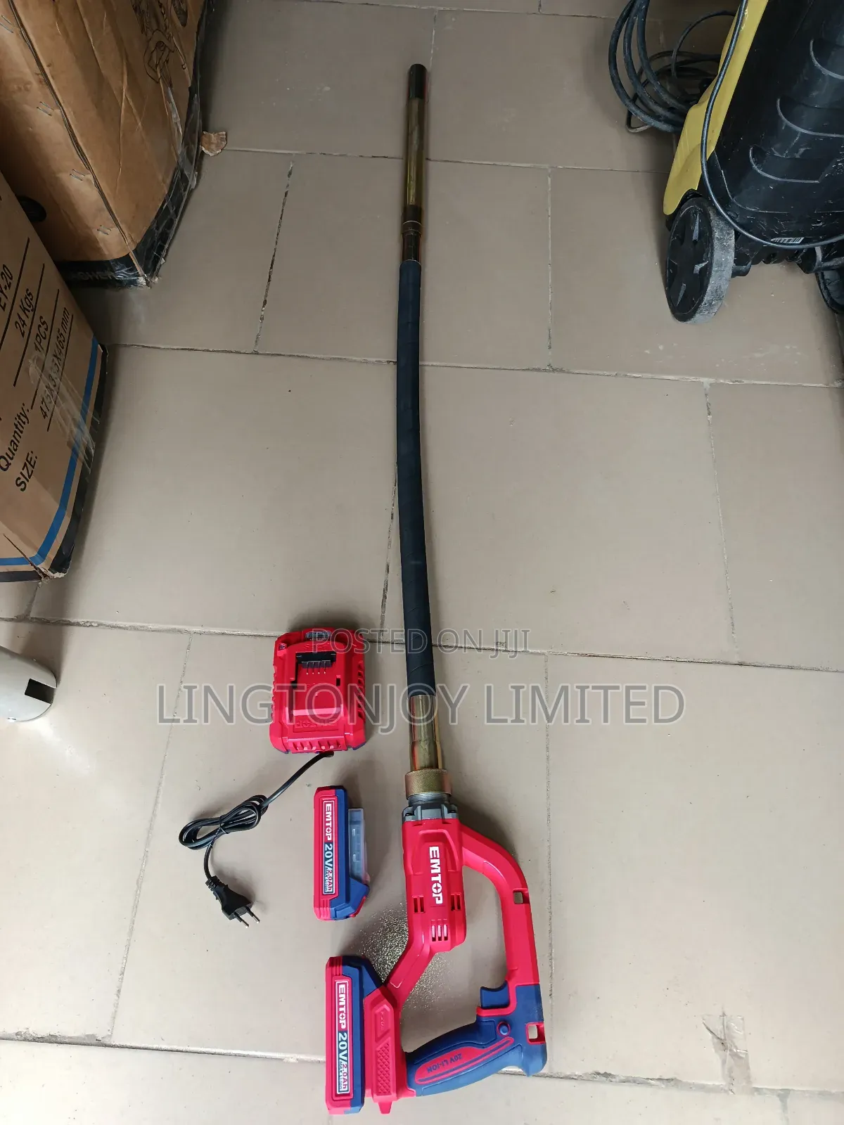 Cordless Concrete Vibrator