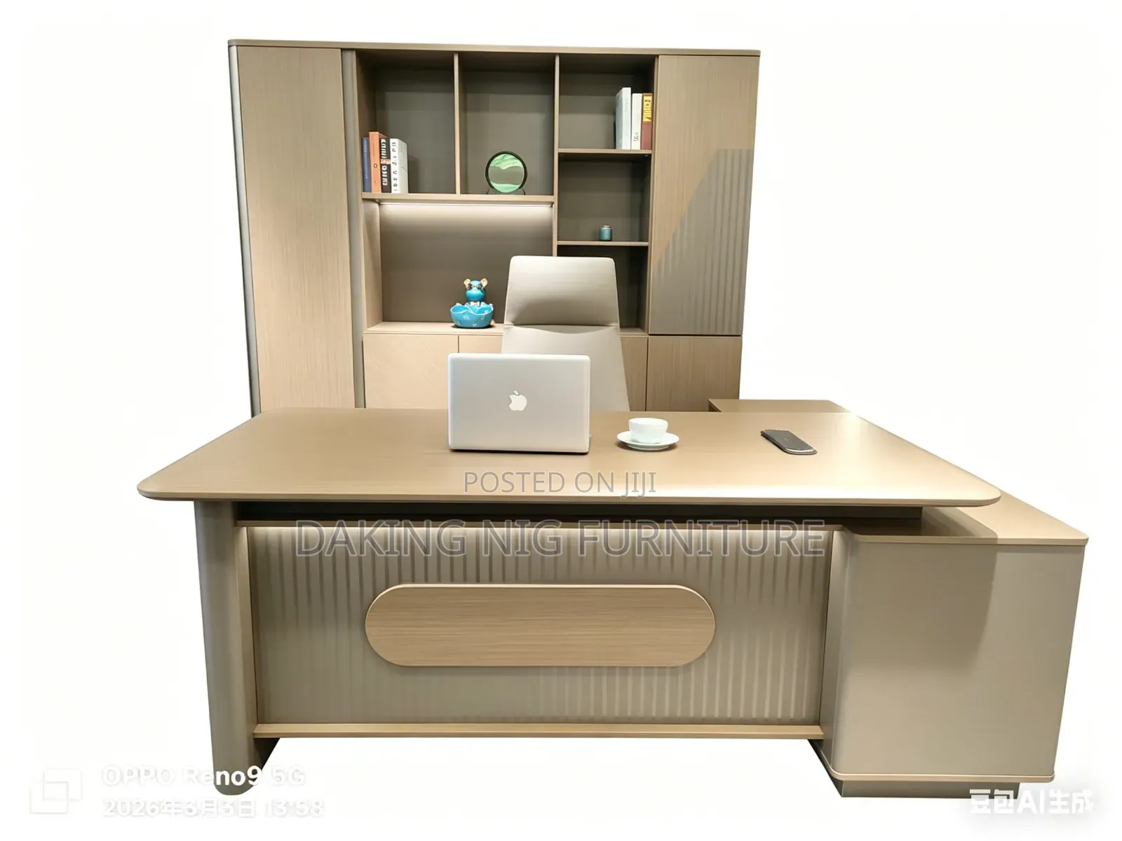 Beautiful 1.8 Meters Executive Table With Light