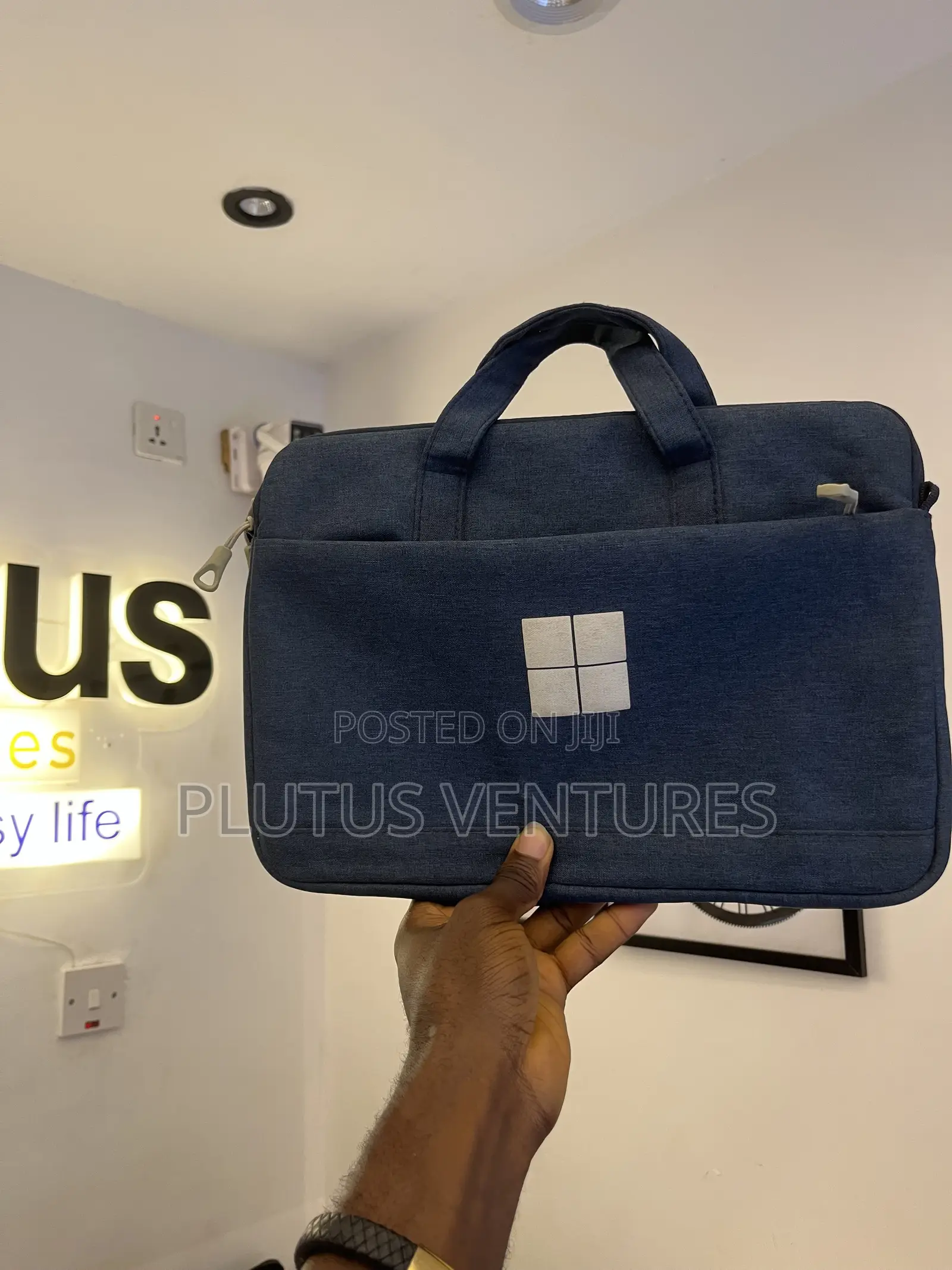 Official Microsoft Surface Laptop Briefcase Bag (Navy Blue)