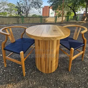 A Curved Wooden Backrest and Armrest