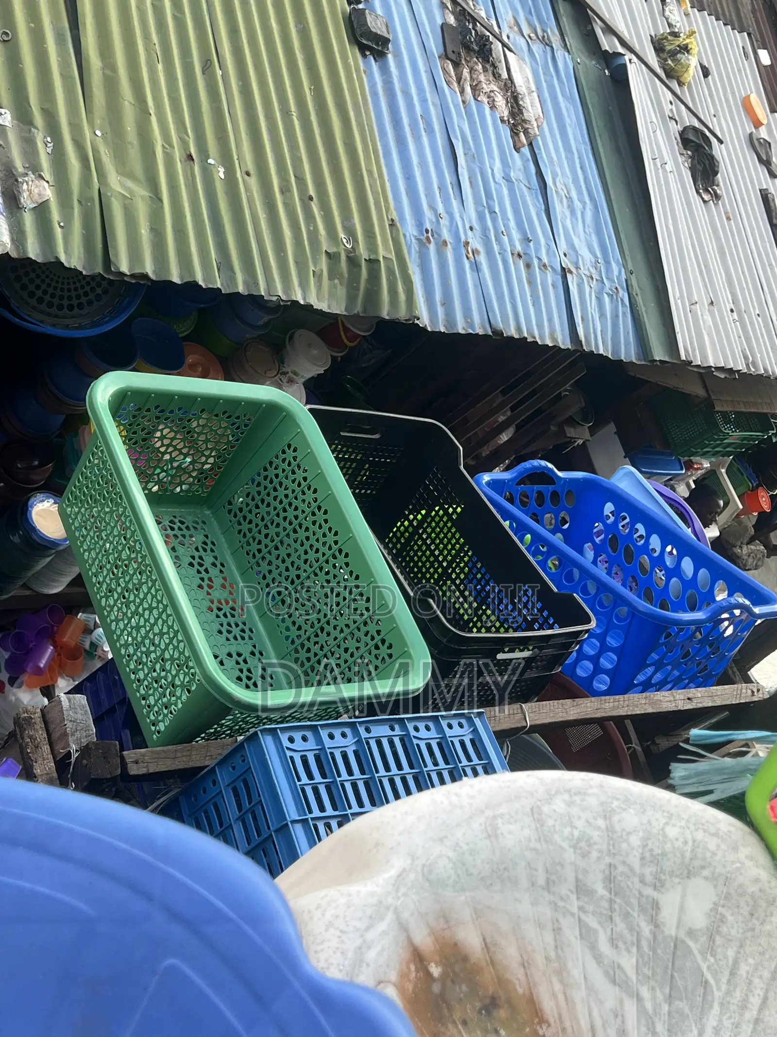 Plastic Storage Baskets