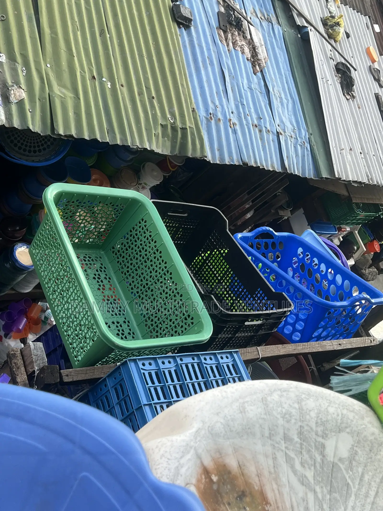 Plastic Storage Baskets