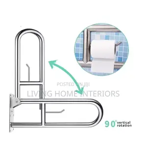 A Folding Wall-Mounted Grab Bar