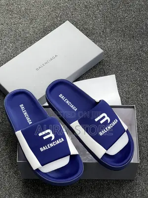 Balenciaga Flat Slide Sandals