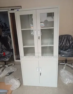 Quality Imported Half Glass Filling Cabinet