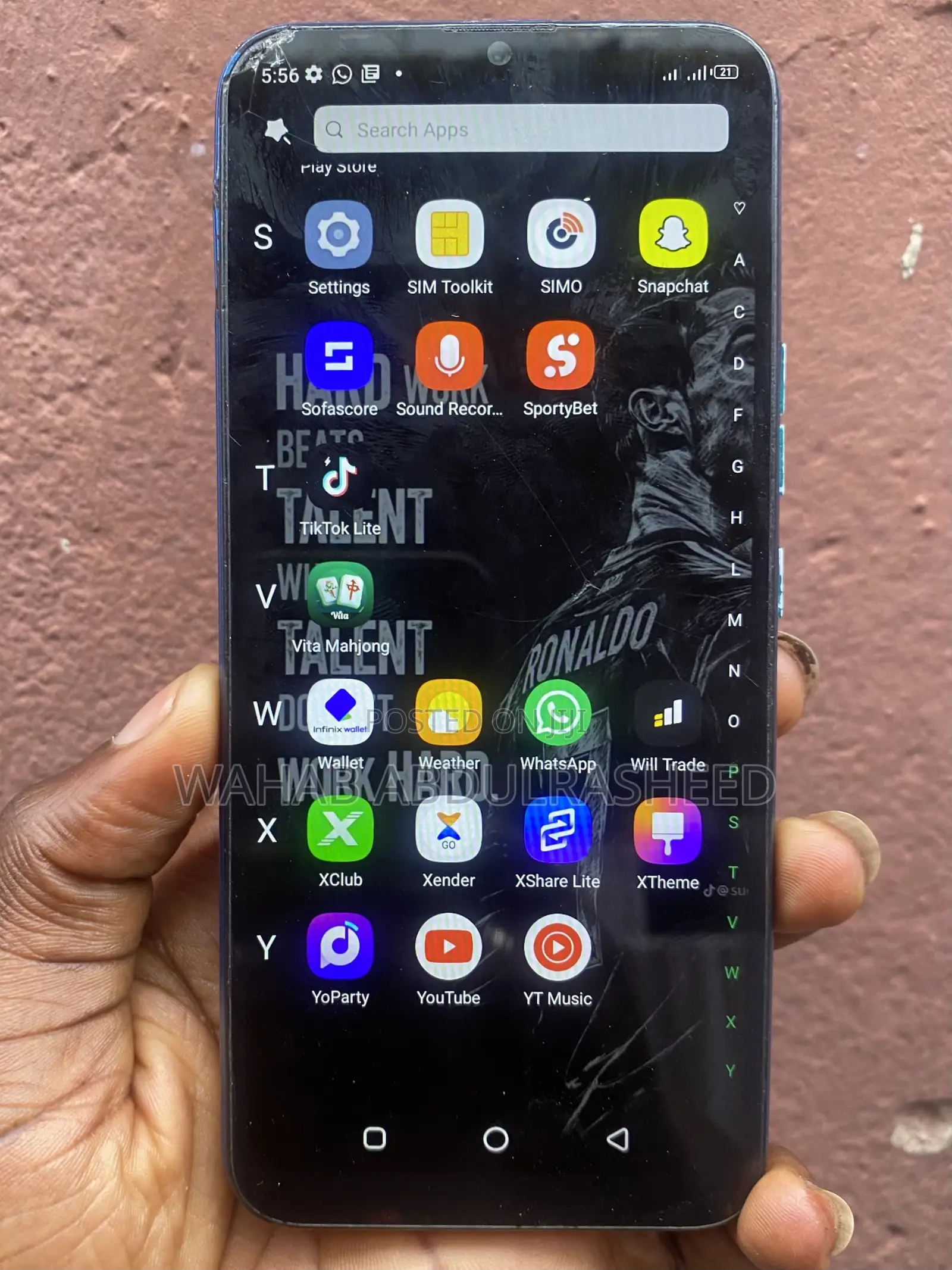 Infinix Smart 5 32 GB Blue