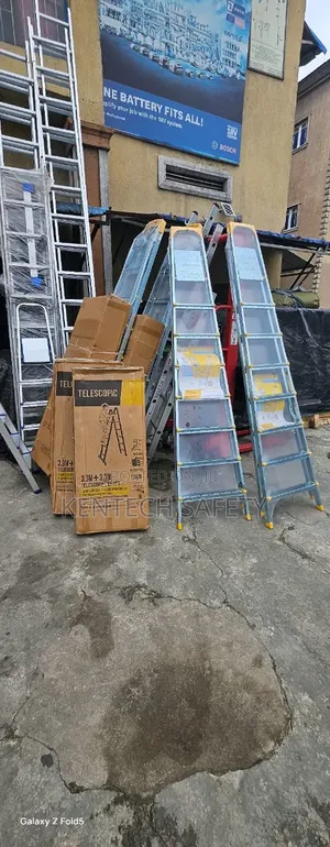 All Types of Ladder Aluminum and Fiber Ladder