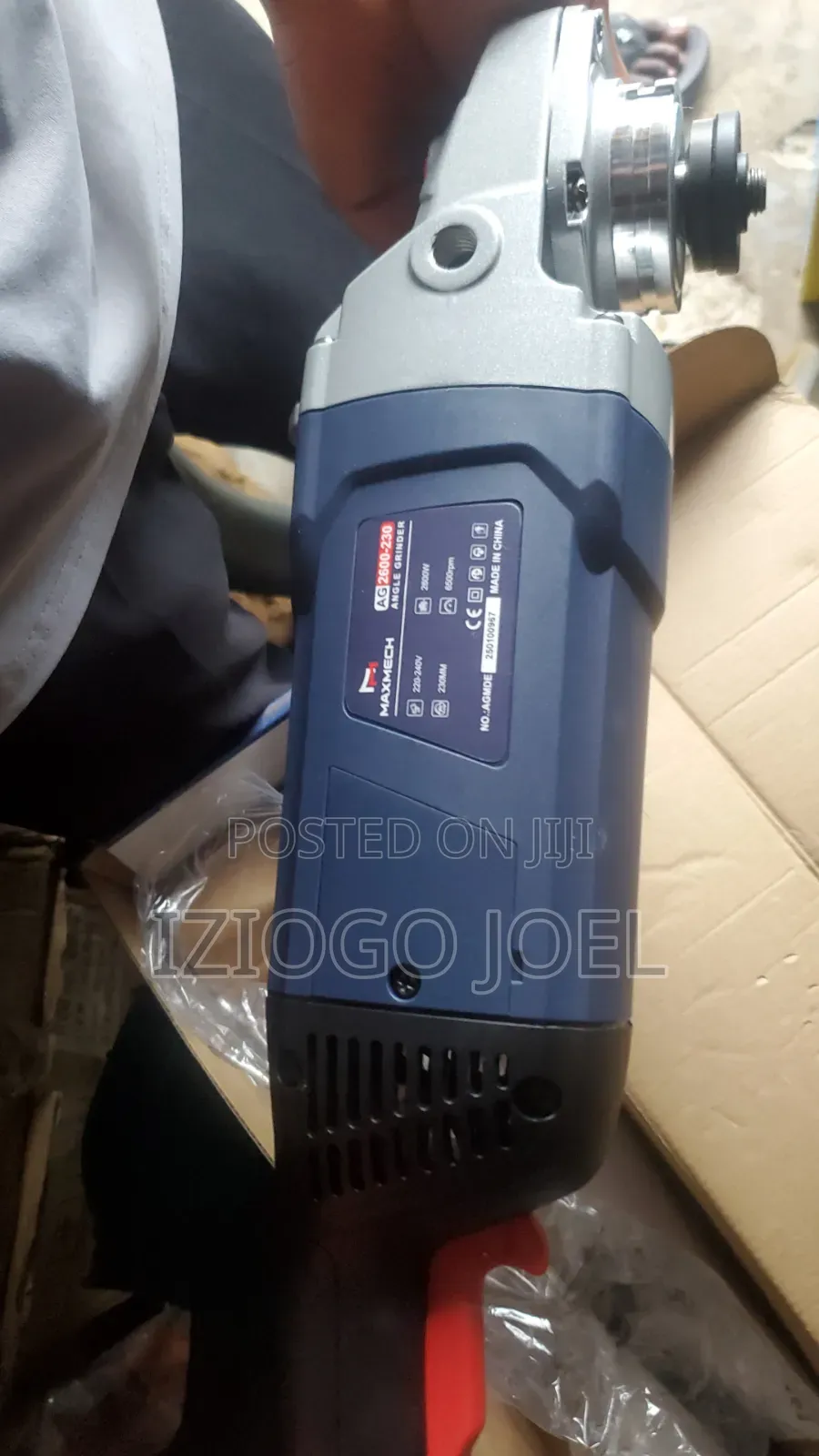 Original 9" Maxmech Grinding Machine