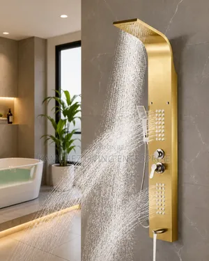 Luxury Gold Shower Panel – Turn Your Bathroom Into a Spa!