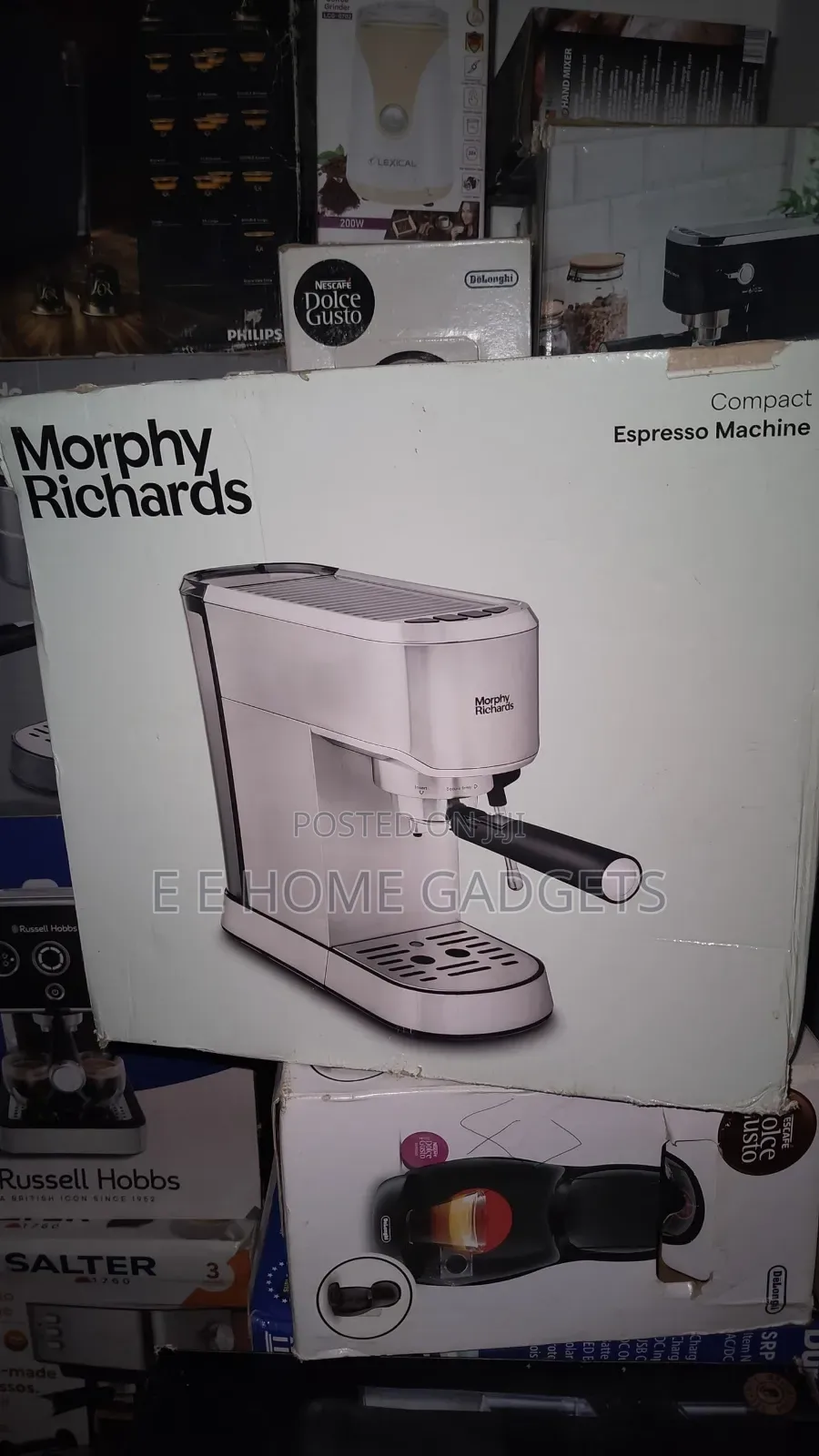 Morphy Richards Compact Espresso Coffee Machine