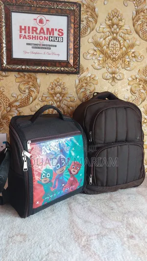 School Bag and Lunch Bag