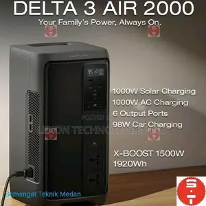 Ecoflow Delta 3 Air 2000 1920Wh/1000w
