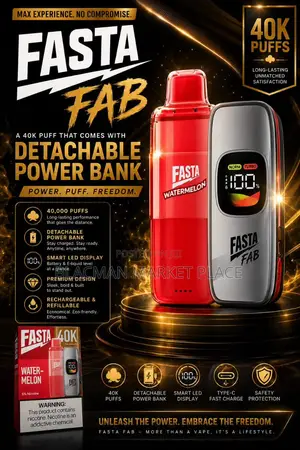 Fasta Puffs Pod + Battery Kit
