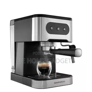 Daewoo 20-Bar Espresso Coffee Machine (Model SDA2698GE) -1350w.