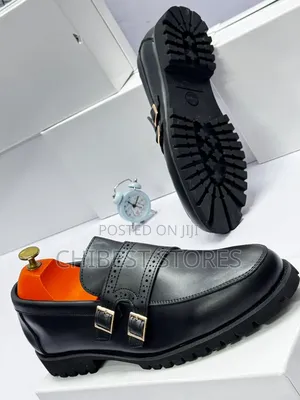Premium Double Belt Loafers Shoes