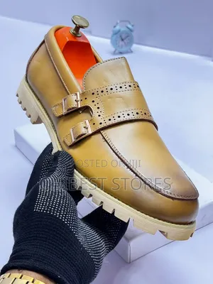 Premium Double Belt Loafers Shoes