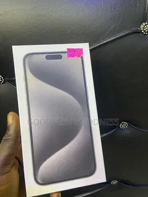 New Apple iPhone 15 Pro Max 256 GB Graphite