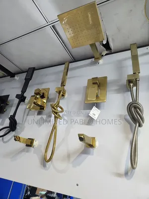 Executive Gold 5 Ways Condict Shower Set