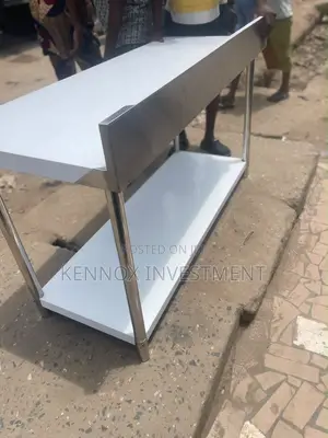 Quality Imported 4ft Stainless Table With Back Splash 