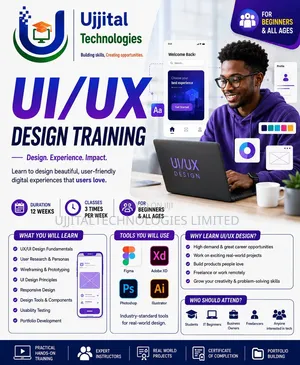 UI/UX Design and Website Design Professional Training Classes