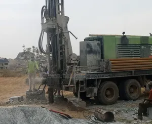 Water Borehole Drilling in Lugbe.
