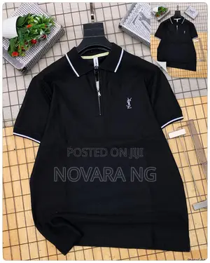 High-Quality Collared T-Shirts PRICE: ₦11,000 DM TO ORDER