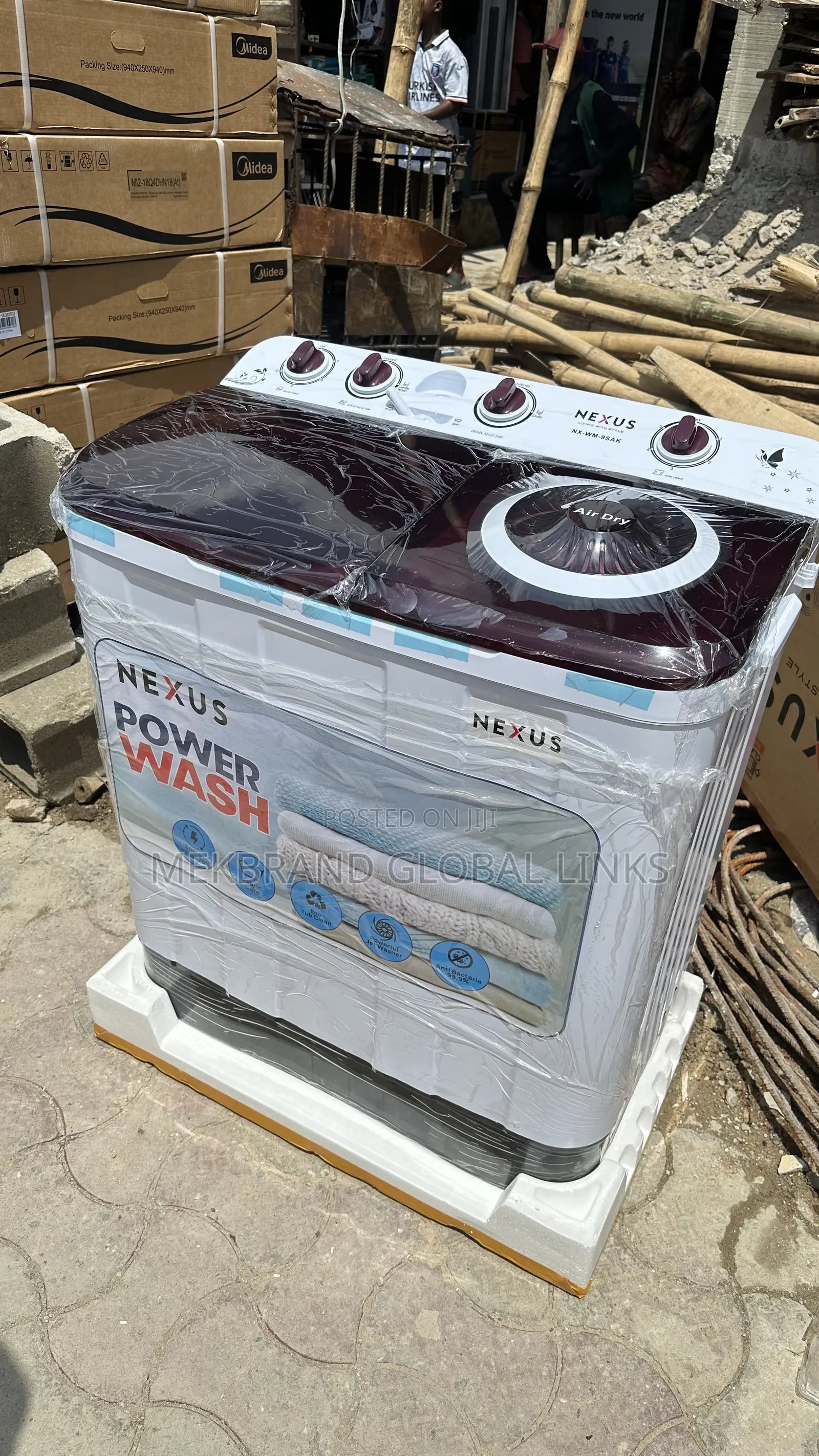 Nexus Washing Machine 11kg Semi-Automatic