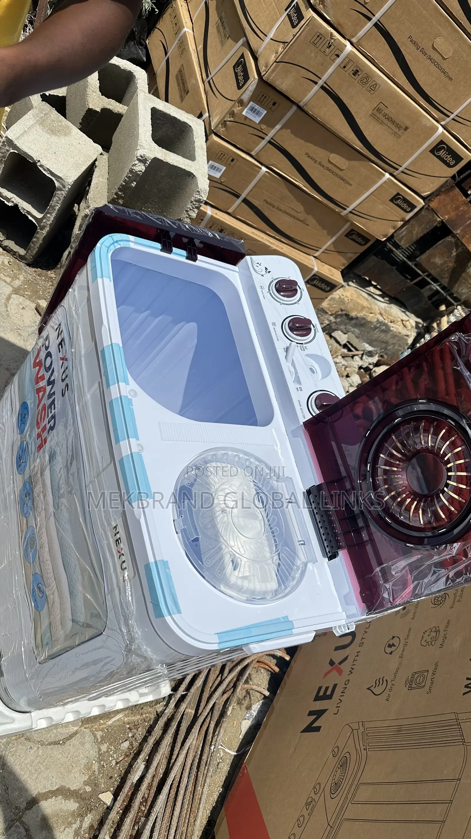 Nexus Washing Machine 11kg Semi-Automatic