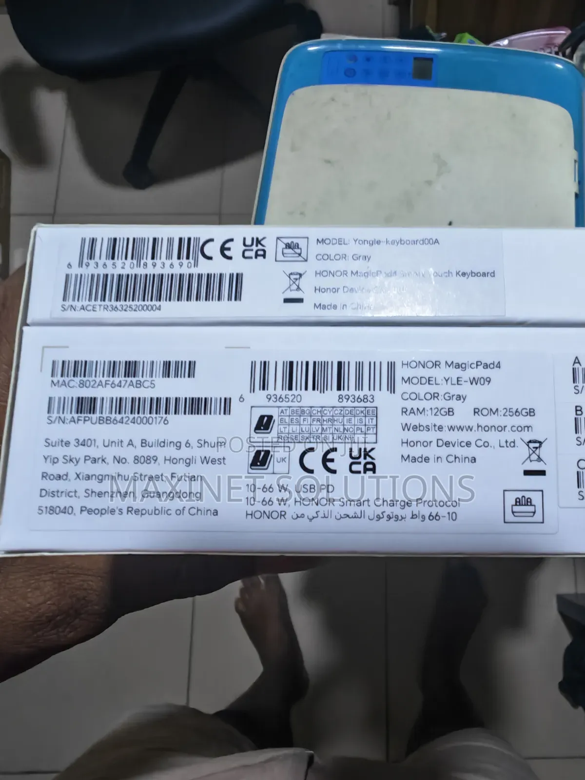 New Honor MagicPad 3 256 GB Gray