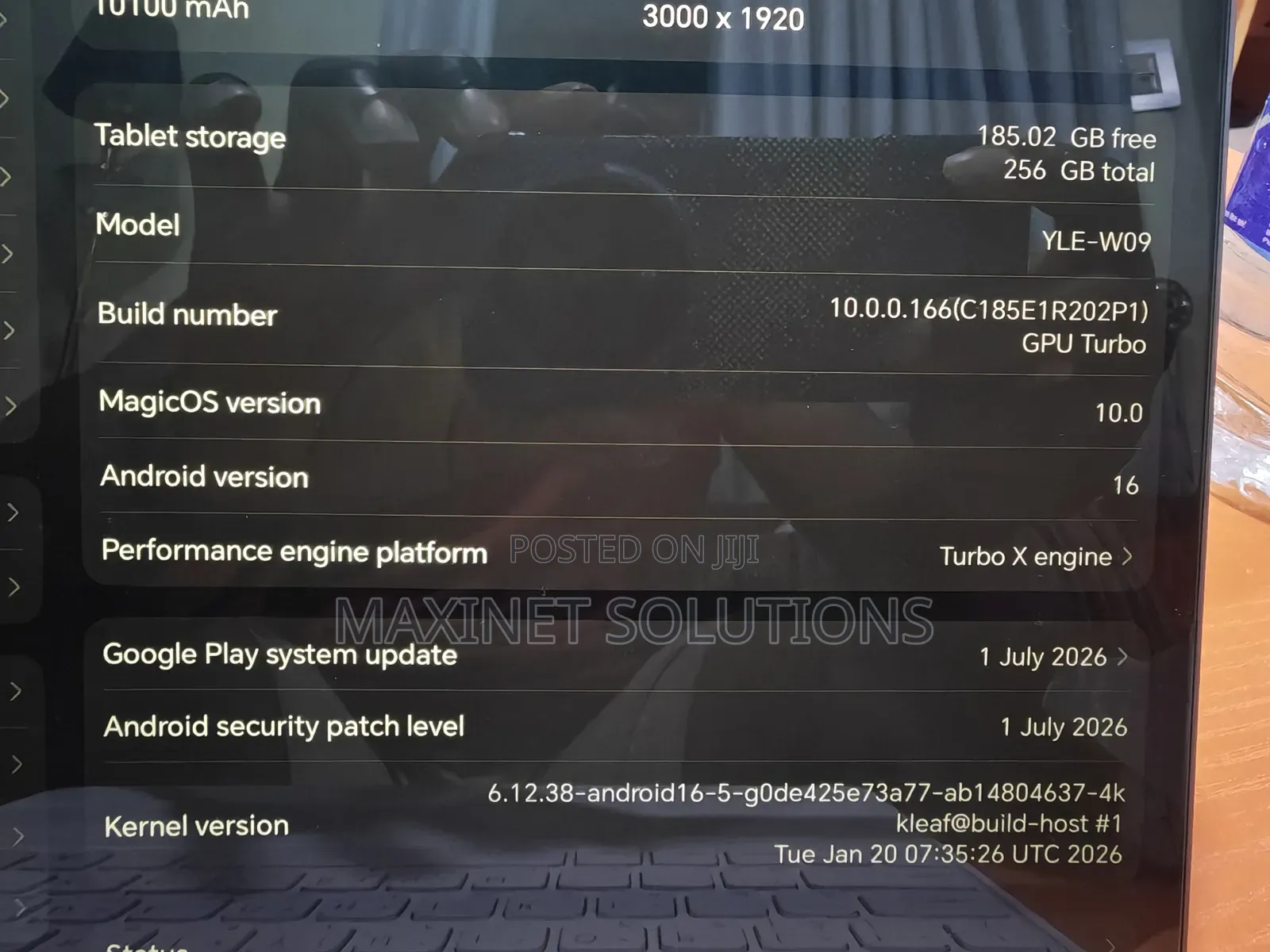 New Honor MagicPad 3 256 GB Gray