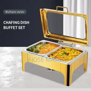 9Ltr Rectangle Chaffing Dish