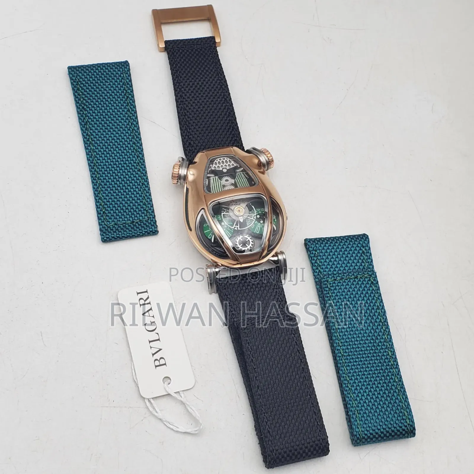 BVLGARI Tamplo Glass Transparent Engine