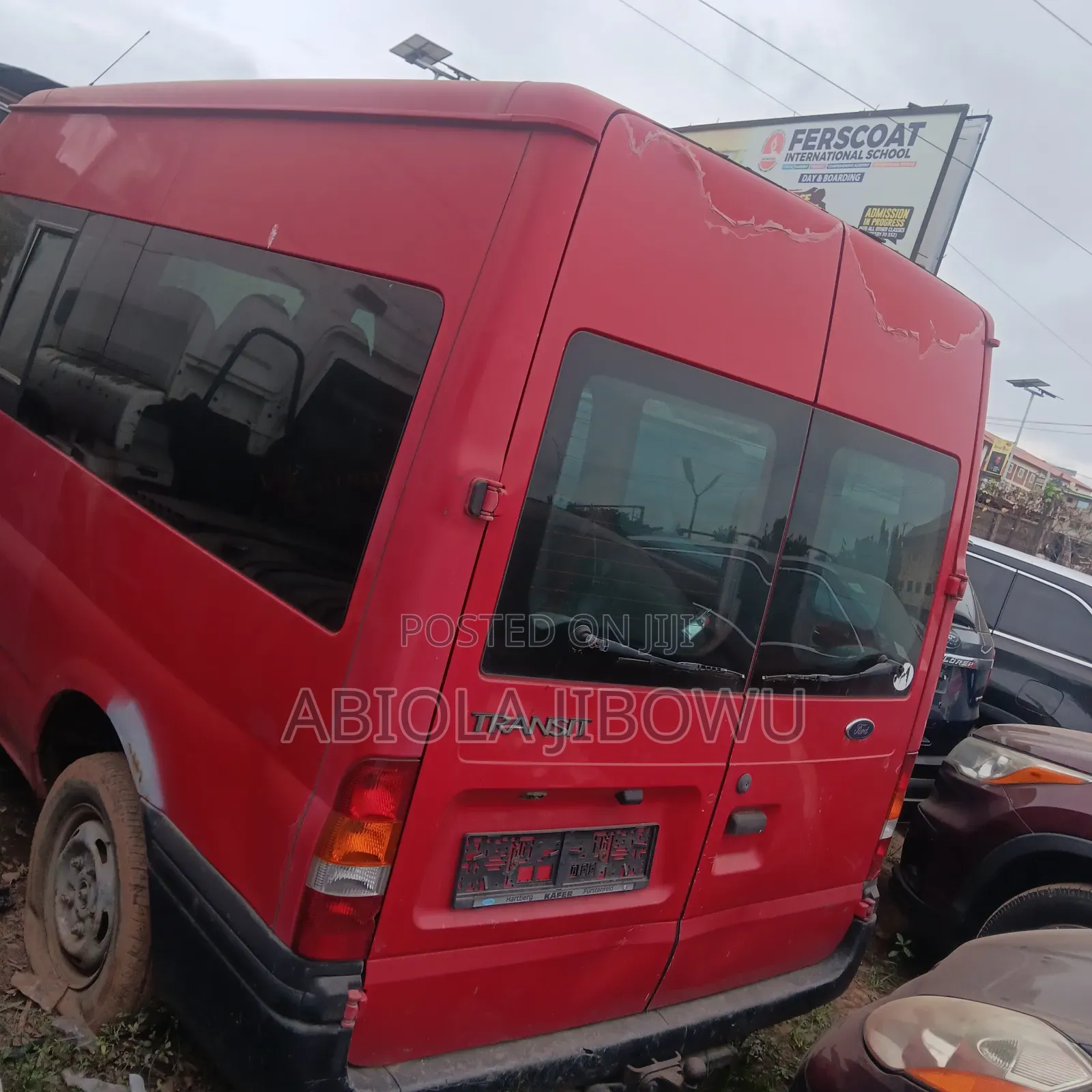 Ford Transit 2003 Red